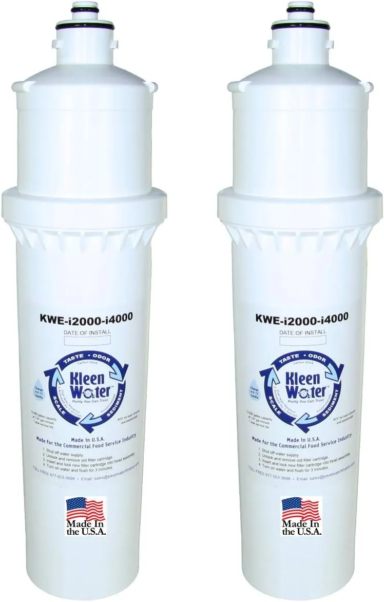 KleenWater Replacement Water Filters Compatible With Insurice Twin-i20002 EV9612-22, 2 Pack