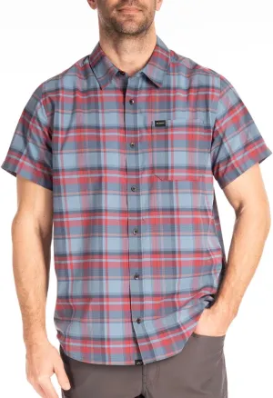KLIM Men's Pantoll Stretch Shirt Short Sleeve Button Down