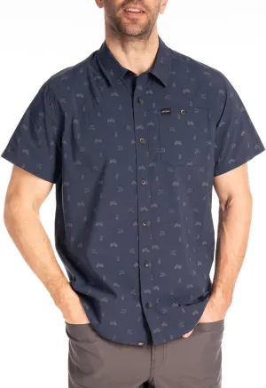 KLIM Men's Rambler Stretch Shirt Short Sleeve Button Down