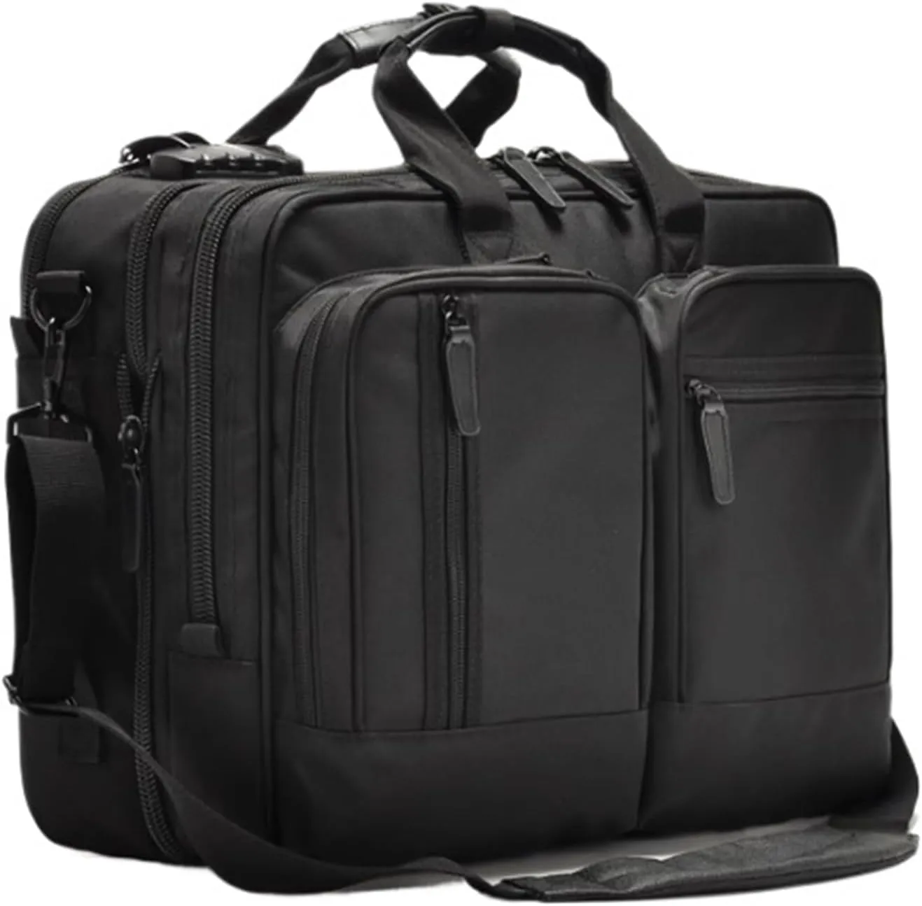 Large Mens Shoulder Bag, Oxford Cloth, Versatile Work Bag, Waterproof Messenger Crossbody Bag, Multi-pocket Laptop Briefcase, for Travel Office Business College
