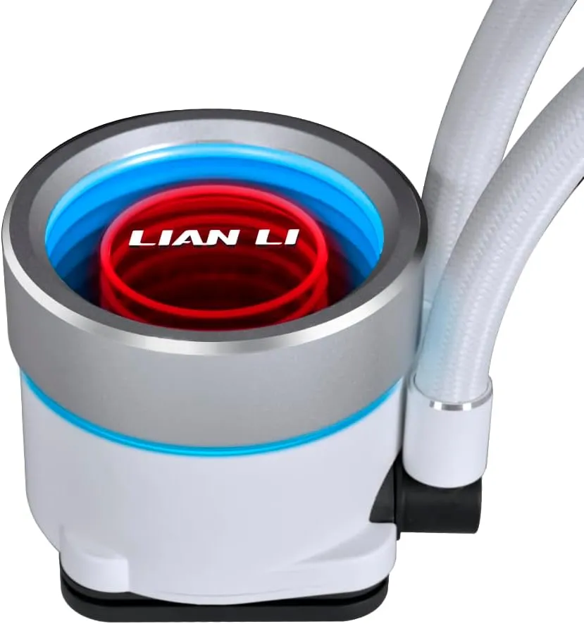 Lian Li GA II Trinity 360MM AIO CPU Liquid Cooler 360mm - Pre- Installed ARGB Daisy-chainable Radiator Fans or UNI Fan SL-INF Fans - for Intel LGA 1700, 1200, 115X, AMD AM5/AM4 Sockets (GA2T36W.US)