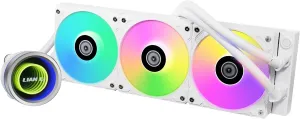 Lian Li GA II Trinity 360MM AIO CPU Liquid Cooler 360mm - Pre- Installed ARGB Daisy-chainable Radiator Fans or UNI Fan SL-INF Fans - for Intel LGA 1700, 1200, 115X, AMD AM5/AM4 Sockets (GA2T36W.US)