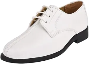 LIBERTYZENO Boys EEL Print Genuine Leather Kids & Toddlers Oxford Dress Shoes for Easter Gift