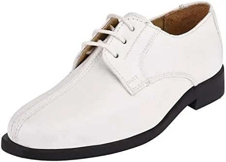 LIBERTYZENO Boys EEL Print Genuine Leather Kids & Toddlers Oxford Dress Shoes for Easter Gift