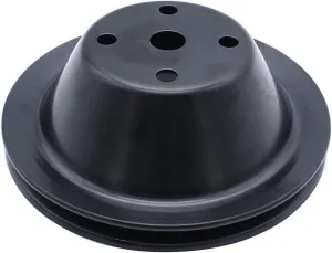 Long Water Pump Pulley LWP Single-Groove Compatible with Small Block Chevy SBC 262 327 400