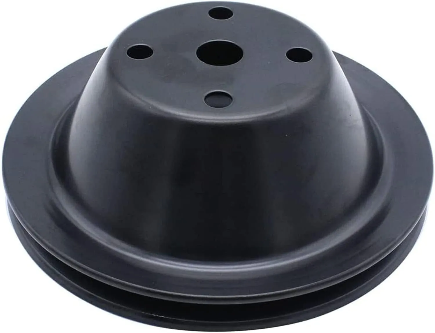 Long Water Pump Pulley LWP Single-Groove Compatible with Small Block Chevy SBC 262 327 400