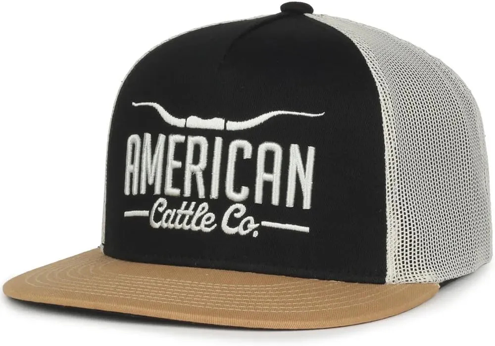 Longhorn Adjustable Snapback Western Hat
