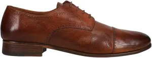 Lucchese Womens Brandy Buffalo Oxford Flats - Brown