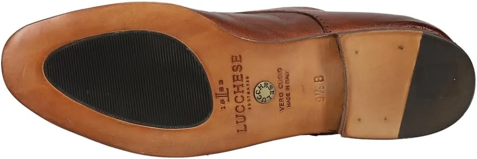 Lucchese Womens Brandy Buffalo Oxford Flats - Brown