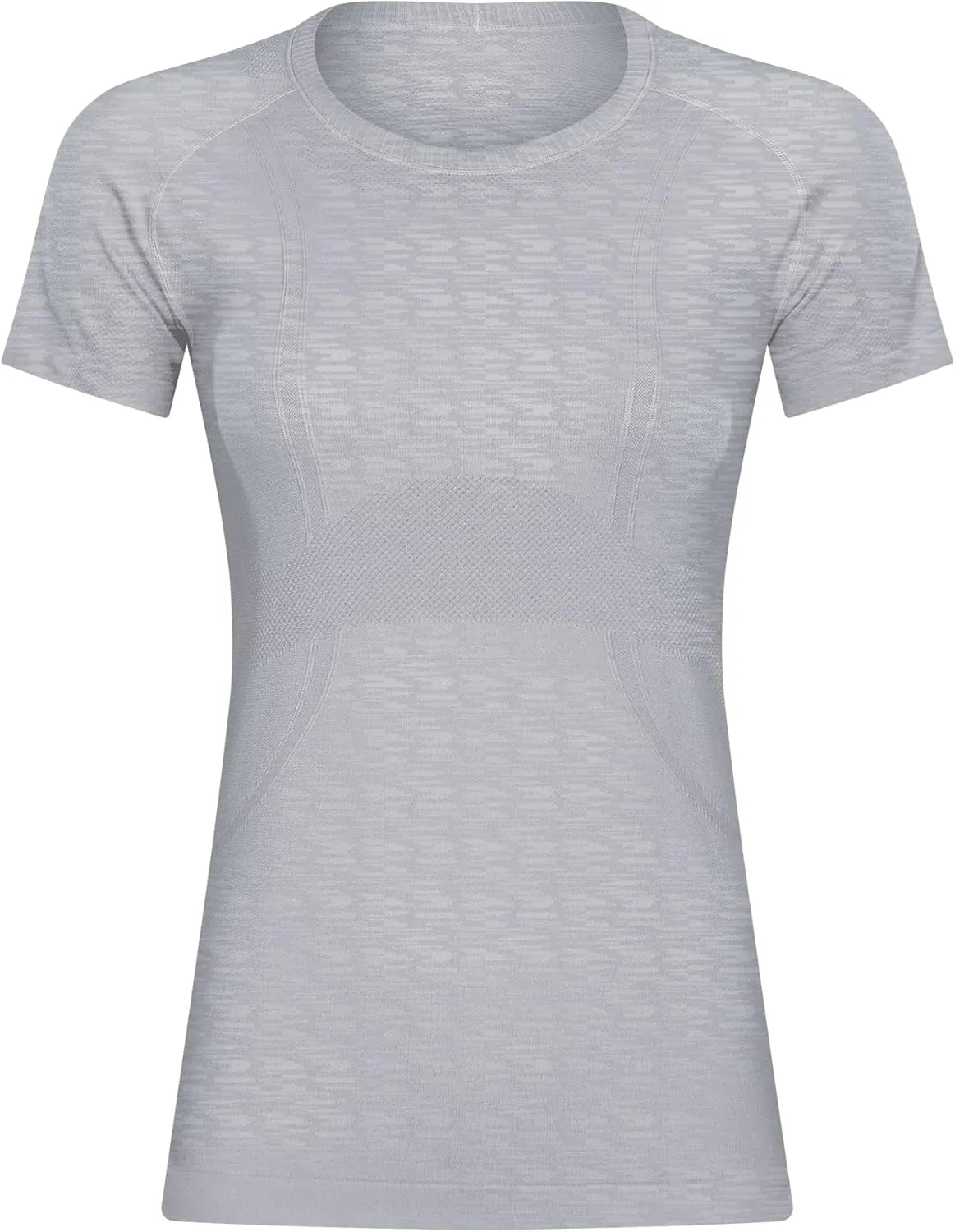 LUYAA Women's Workout Tops Long Sleeve Shirts Yoga Sports Breathable Gym Athletic Top Slim Fit