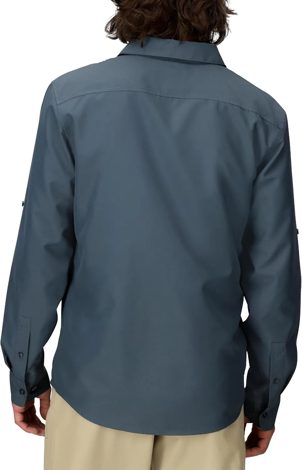 MARMOT Men's Aerobora Long Sleeve Button-Down Shirt - Lightweight, Packable, Quick-Drying UPF Protection