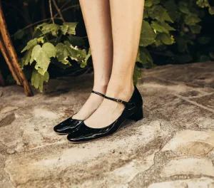 MARY JANE HEEL -- BLACK