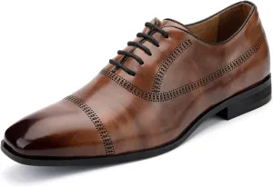 Meijiana Men's Oxfords Luxury Oxford Shoes for Men Business Casual Shoes Men's Lace-up Fashion Shoes