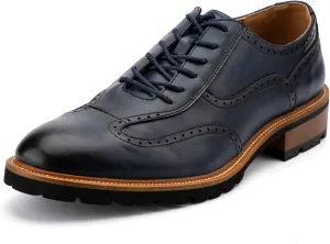 Meijiana Men's Oxfords Luxury Oxford Shoes for Men Business Casual Shoes Men's Lace-up Fashion Shoes