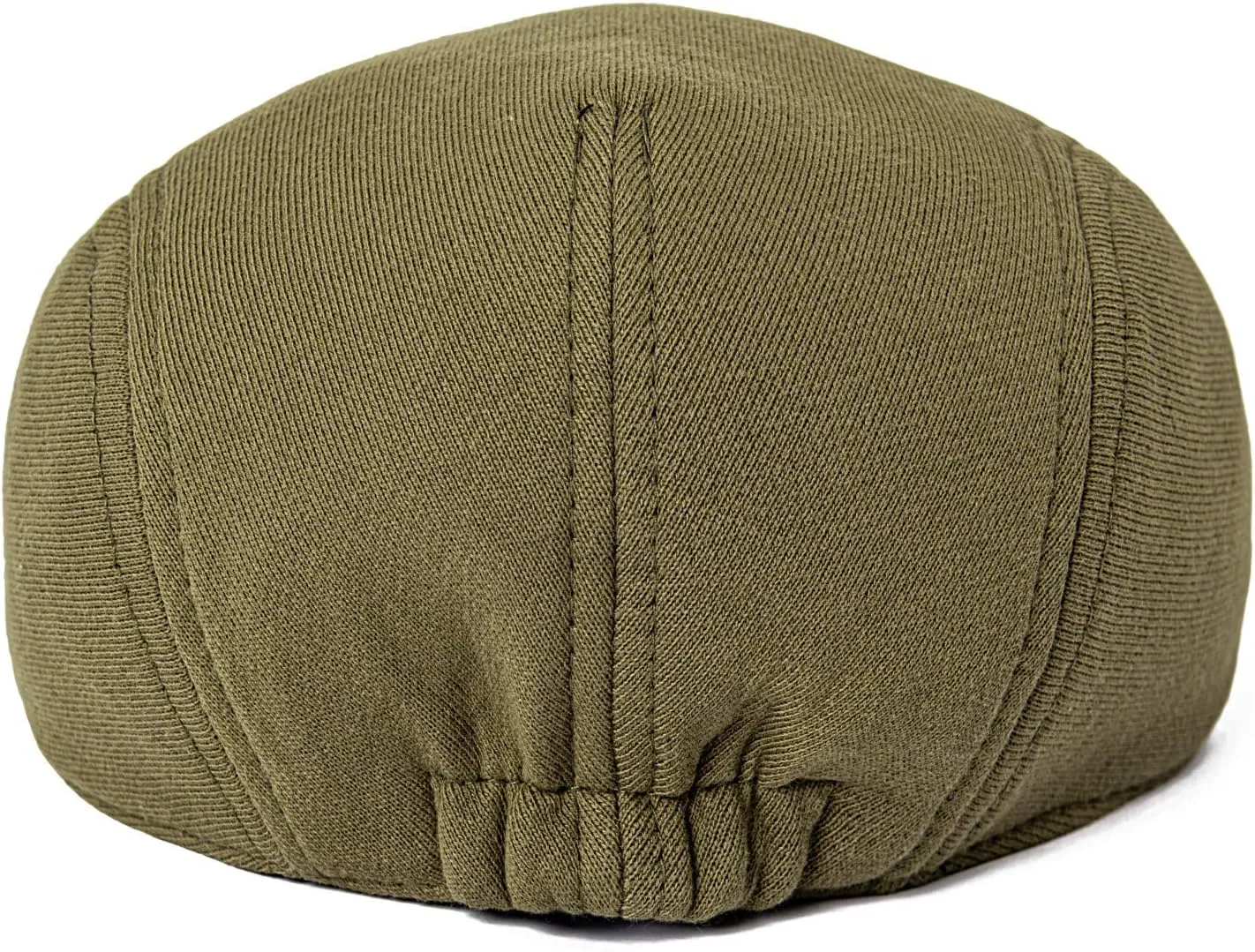 Men Cotton Newsboy Cap Soft Fit Cabbie Hat