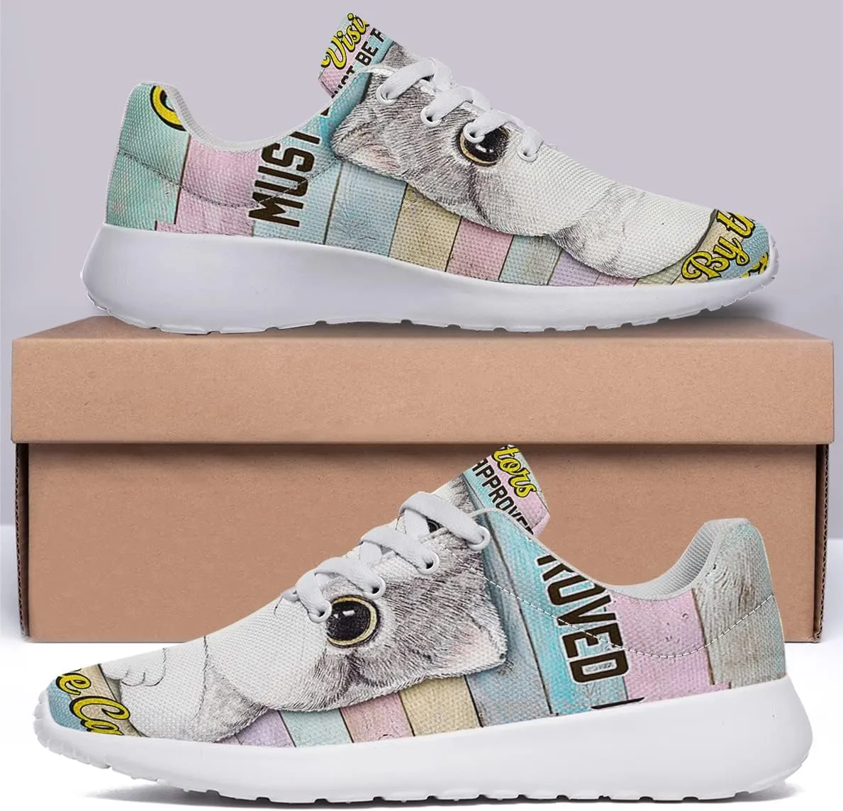 Men Women Fashion Running Sneakers Breathable Casual Sport Tennis Shoes Gift for Him Her