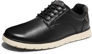 Men's Casual Dress Sneakers Lace Up Formal Oxfords Dress Shoes for Men Slip-on Comfortable Brown Shoes for Bussiness/Travel/Work