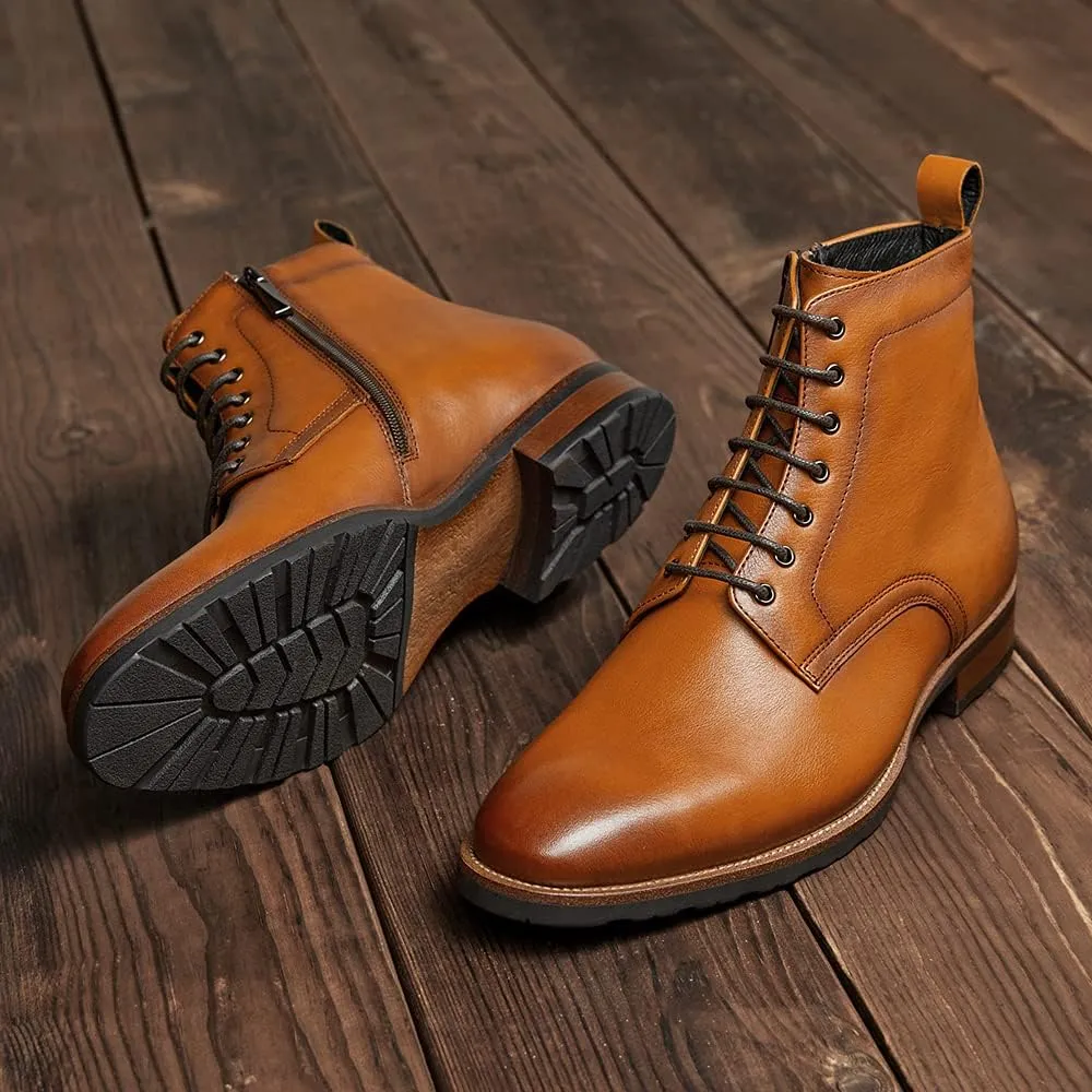 Mens Chukka Dress Boots Oxford Boots for Men