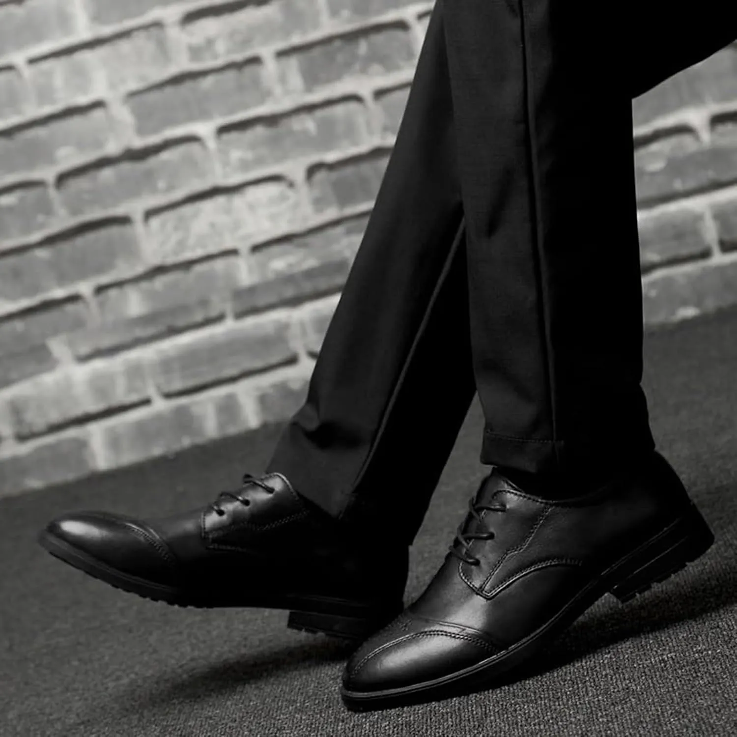 Mens Classic Formal Oxford Shoes Patent Leather Tuxedo Wedding Business Dress Shoes Pointed Toe Elegant Business Formal Wedding Oxford
