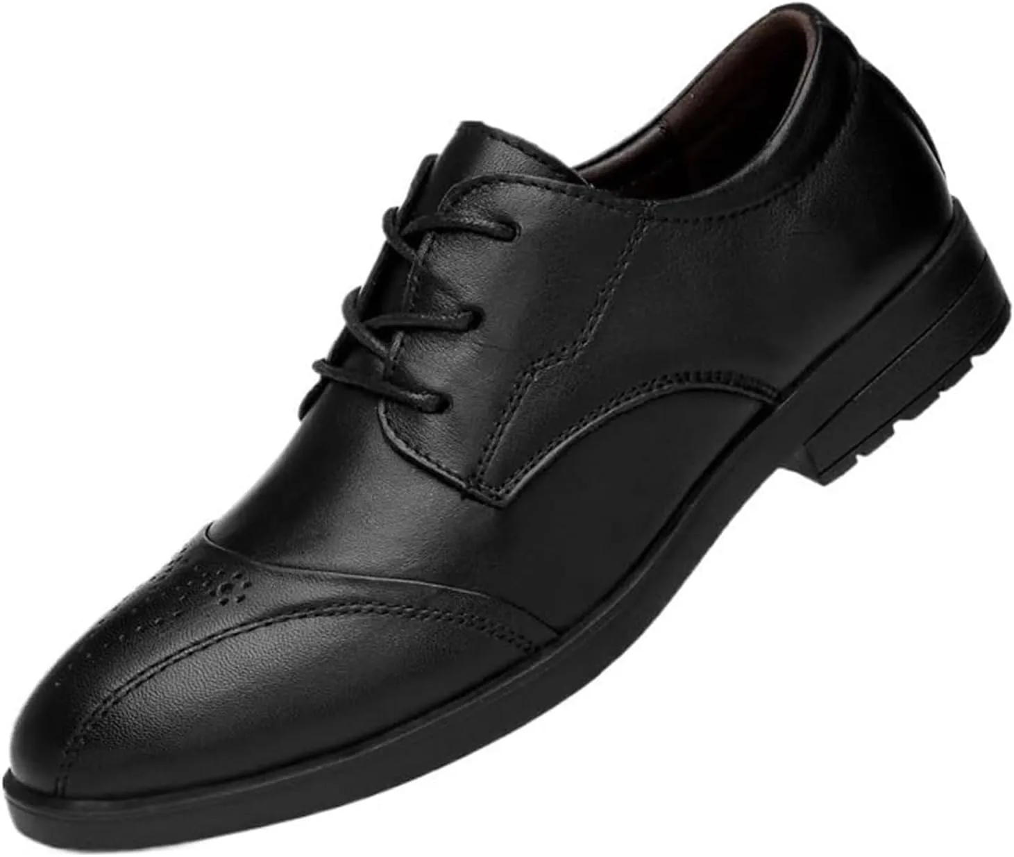 Mens Classic Formal Oxford Shoes Patent Leather Tuxedo Wedding Business Dress Shoes Pointed Toe Elegant Business Formal Wedding Oxford