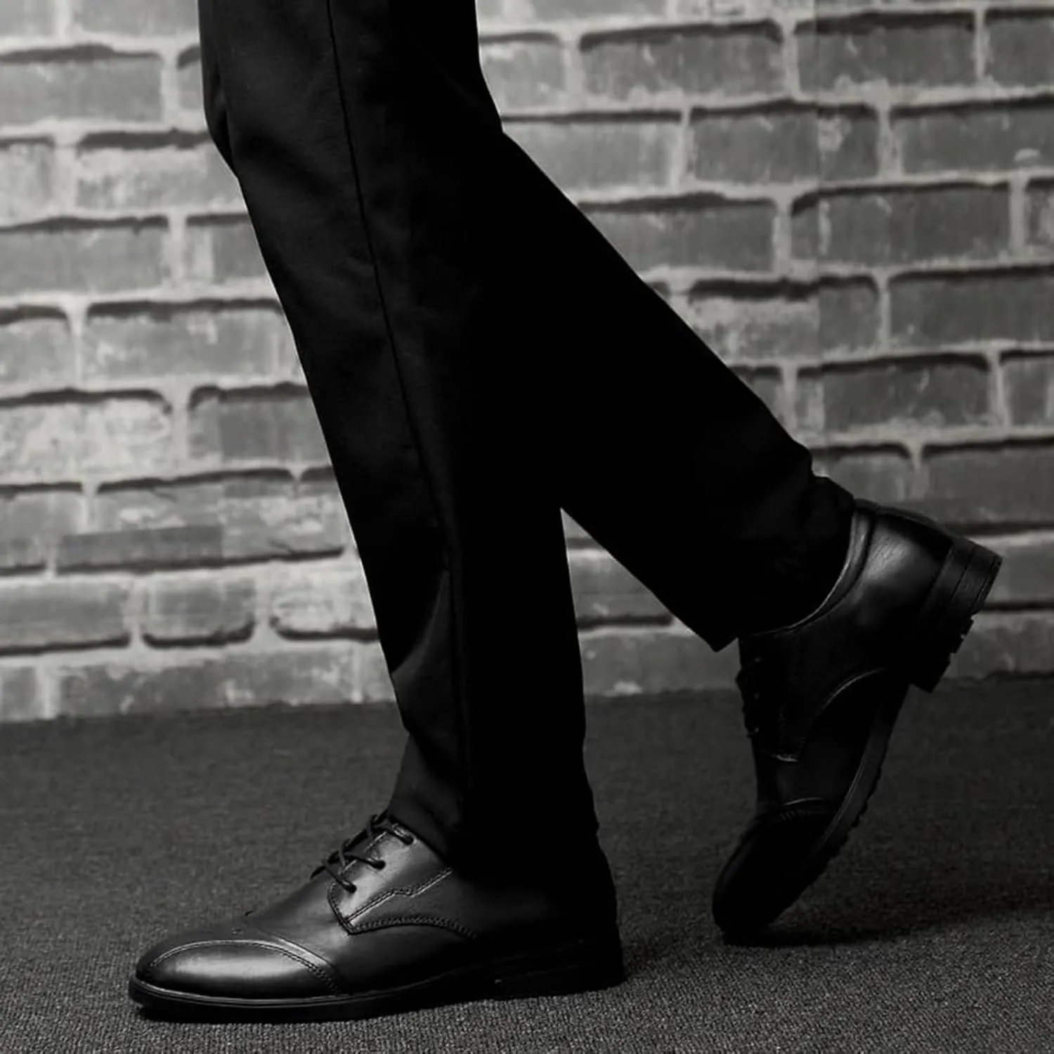 Mens Classic Formal Oxford Shoes Patent Leather Tuxedo Wedding Business Dress Shoes Pointed Toe Elegant Business Formal Wedding Oxford