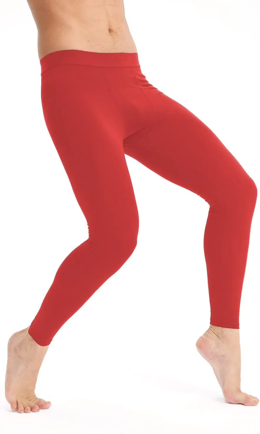 Men's Compression Pants Cool Dry Athletic Workout Leggings Sports Running Active Tights Base Layer