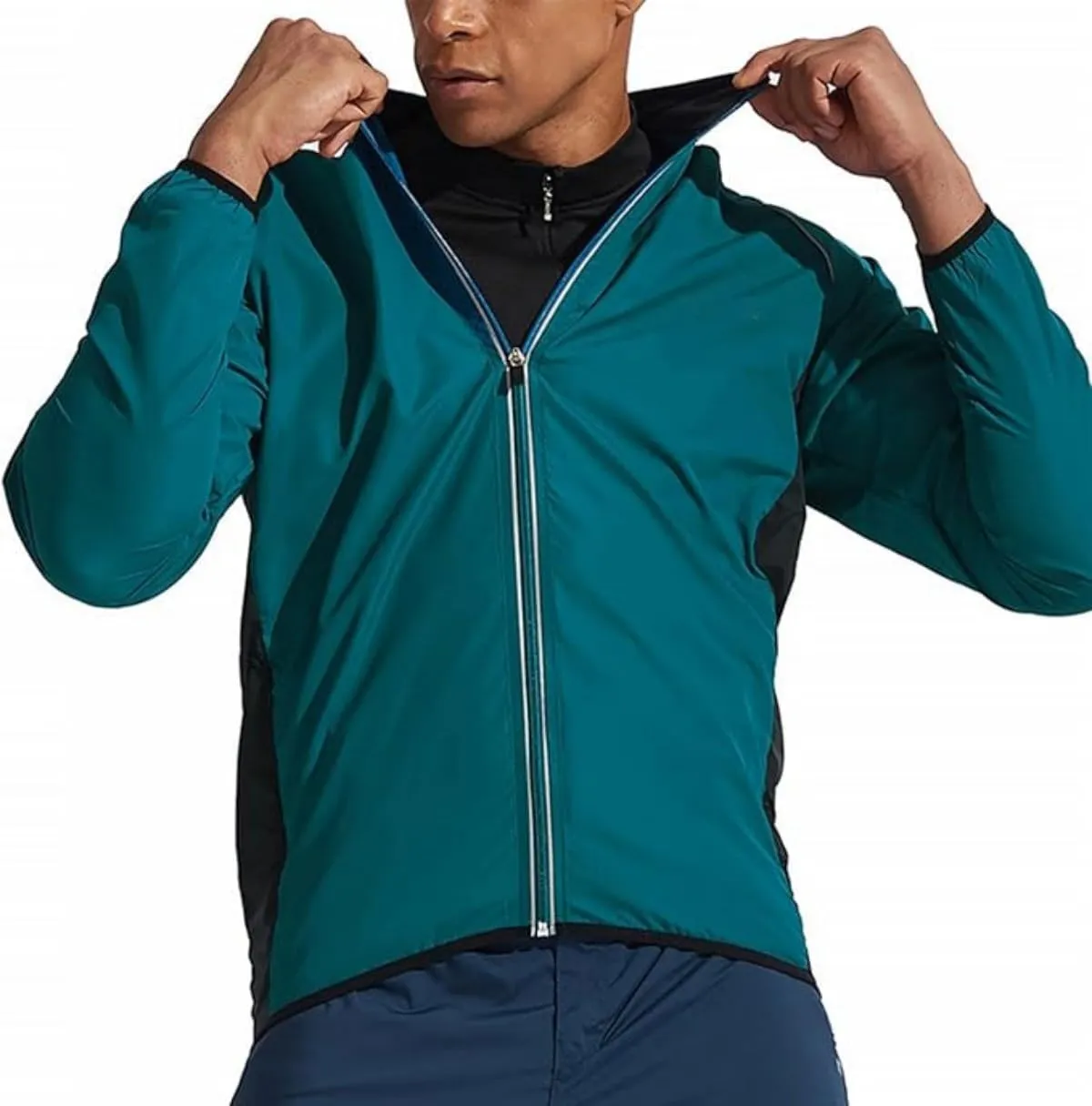 Men's Cycling Bike Jacket Long Sleeve Mountain Running Biking Motorcycle Bicycle Windbreaker Fishing Coats