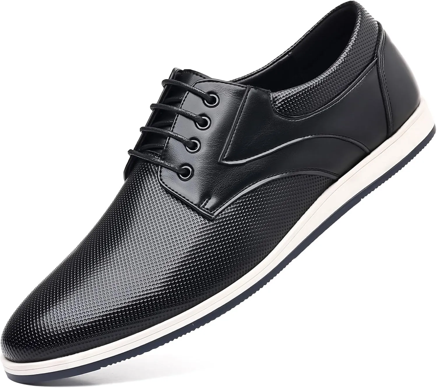 Men's Fashion Casual Oxford Shoes Lace-up Formal Sneakers