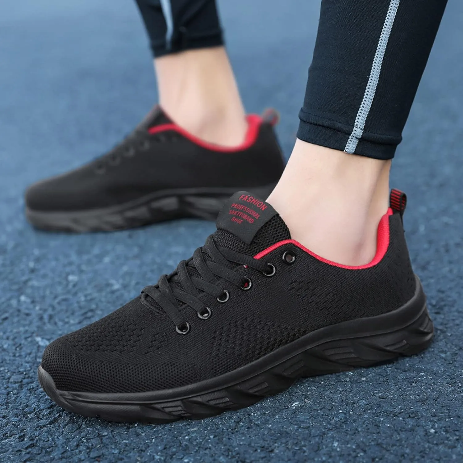 Men's Stretch Memory Foam Shoes Breathable Casual Comfortable Walking Sneaker Men's Sport Breathable Mesh Shoes