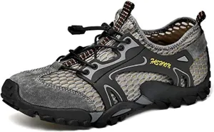 Men's Water Shoes Quick Dry Sports Aqua Soft Hiking Breathable Lightweight Outdoor Mesh Barefoot Training Walking