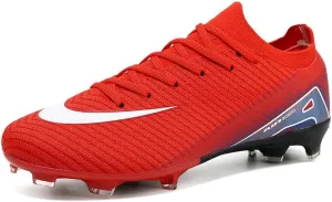 Men's Womens Soccer Shoes Football Cleats High-Tops Lace-Up Non-Slip Spikes Indoor Outdoor Sports Athletic Baseball Lacrosse Sneaker