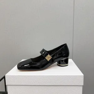 Miss Dior Pump 45mm In Black Glossy Lambskin 995135