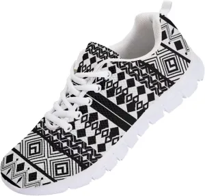 Modysero Lightweight Fashion Shoes for Women Non Slip Lace Up Shoes Soft Breathable Womens Tennis Sneakers