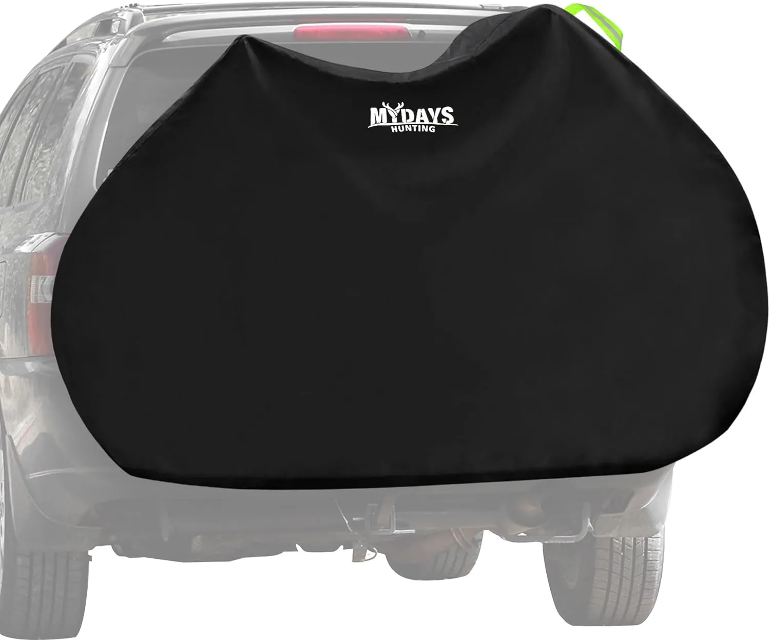 MYDAYS Bike Cover for Transport 2 Bikes, Outdoor Bike Covers for 2 Bikes on Rear Bike Rack, Waterproof Bicycle Rack Covers for 2 Bikes on Car Hitch