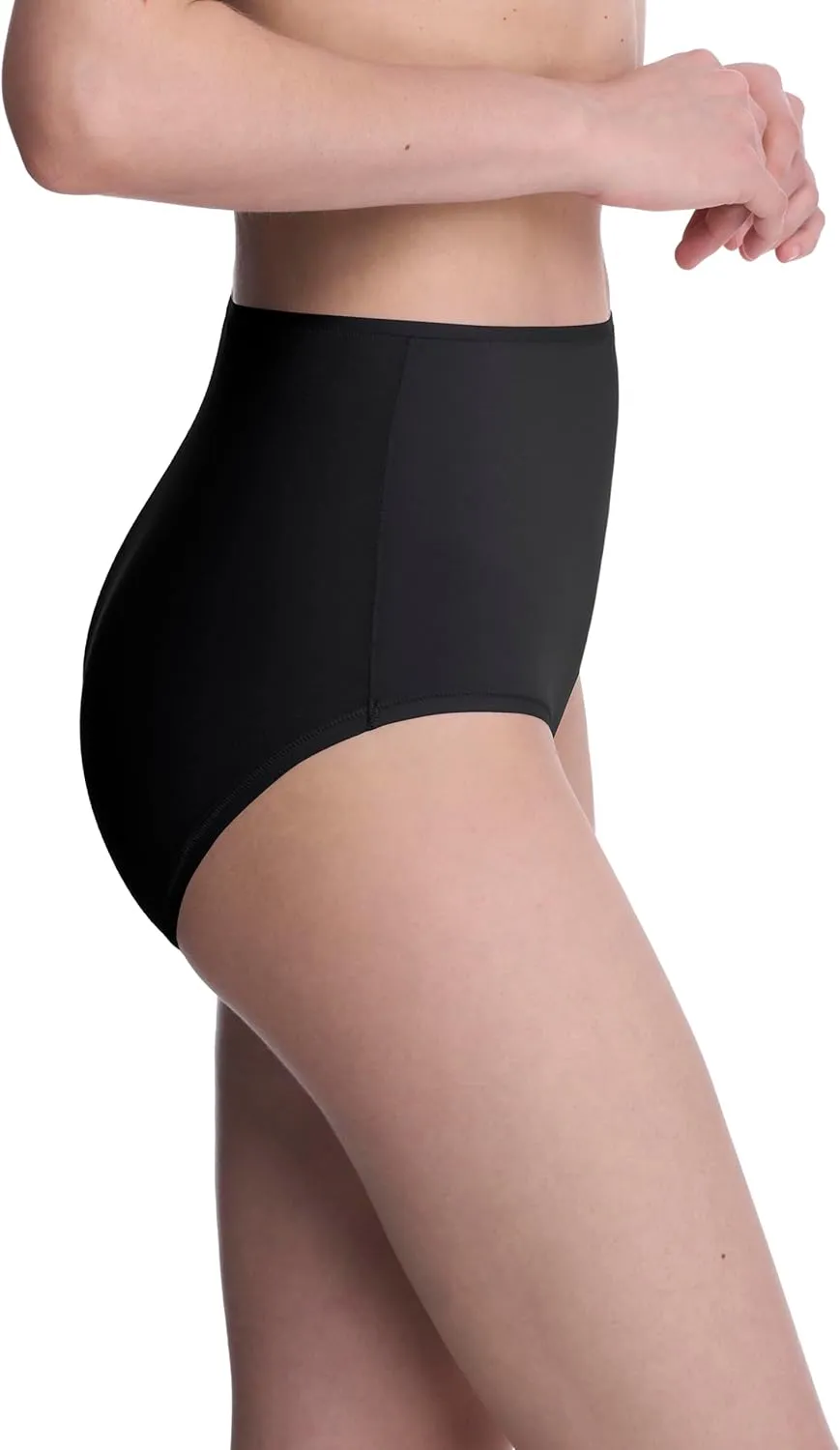Natori Women's Bliss Bare Cotton High Waist Brief