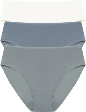Natori Women's Bliss Bare Cotton Hipster 3-Pack