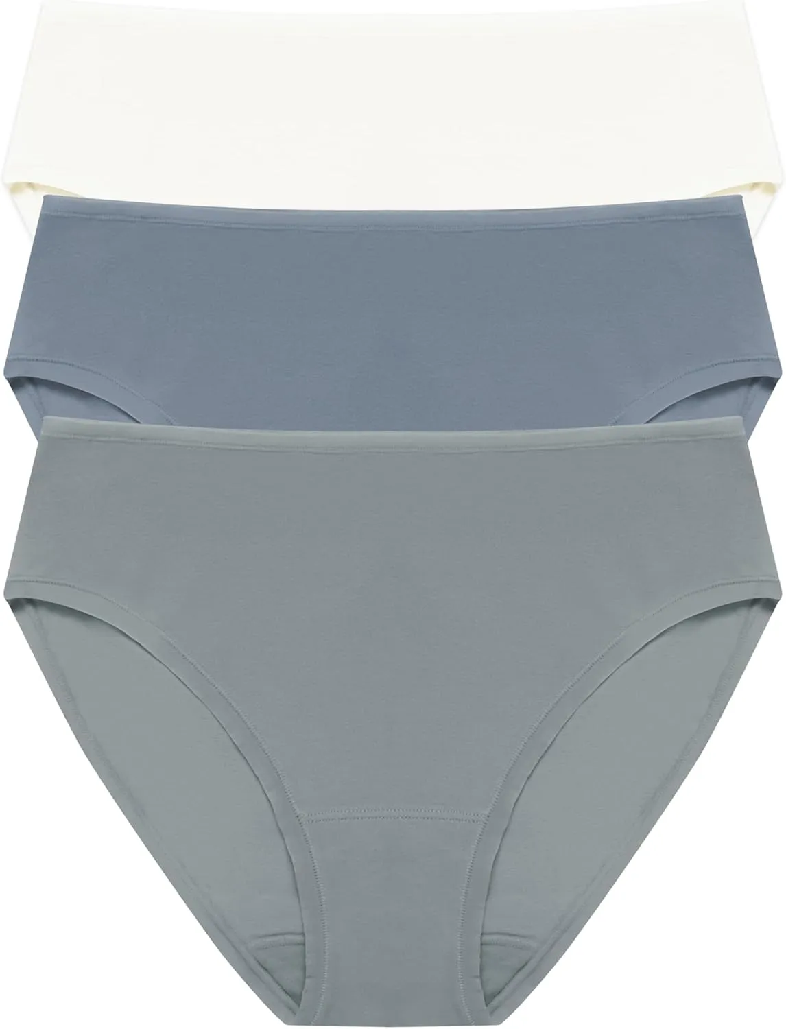 Natori Women's Bliss Bare Cotton Hipster 3-Pack
