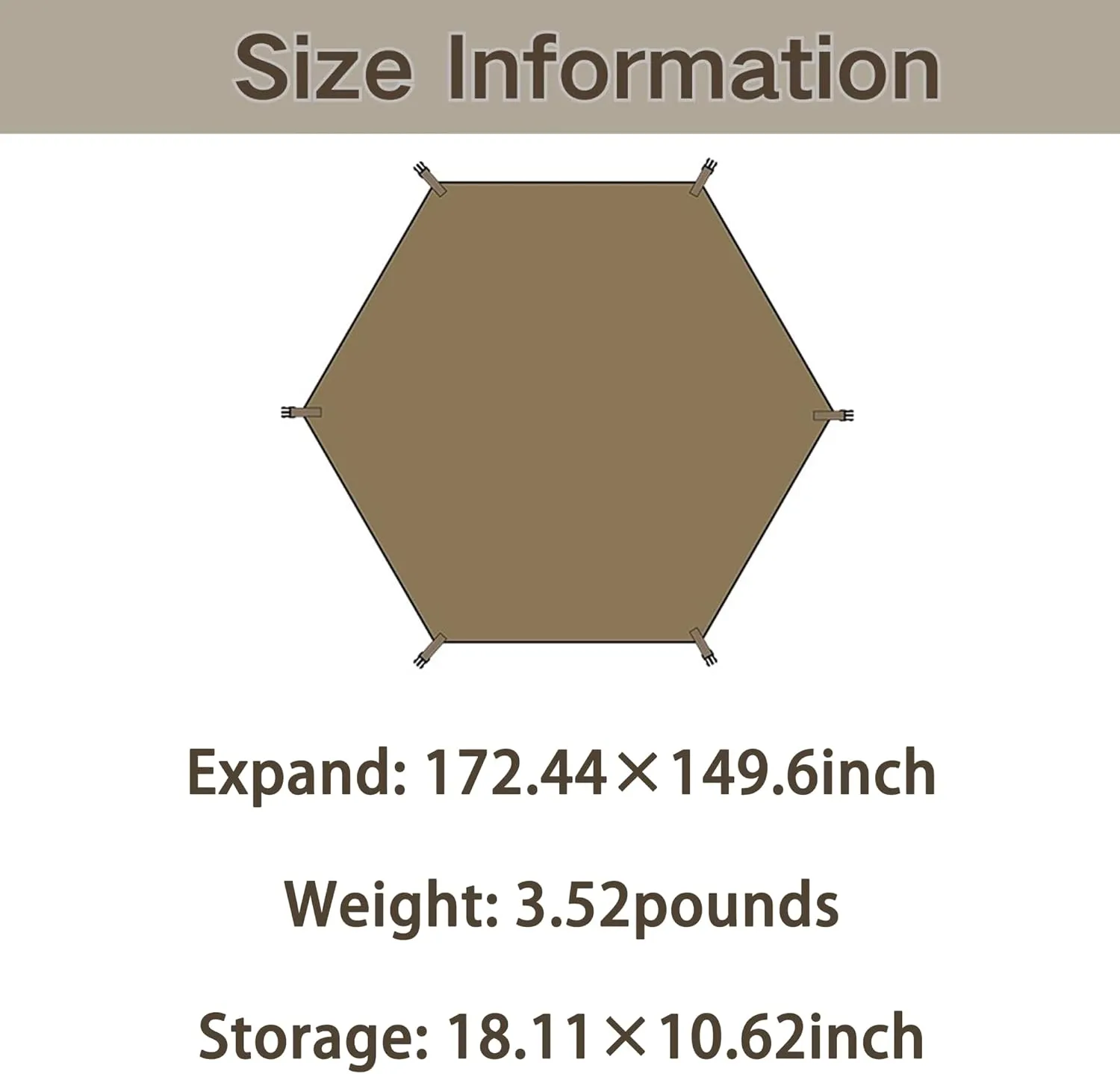 Naturehike Quarter/Hexagonal Camping Tent Canopy Sun Shade,Outdoor Tent for Camping,Fishing,Picnics, Canopy Available with Ground Cloth,Door Curtains,Tent Connector
