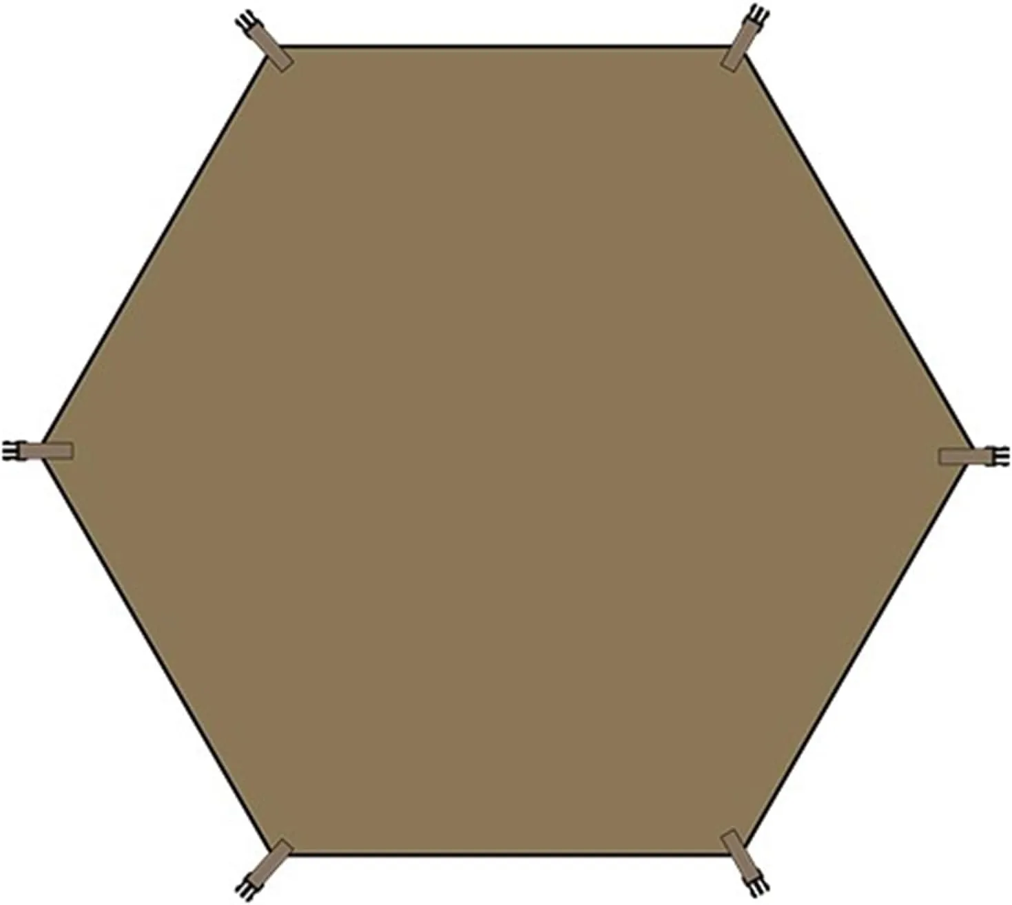 Naturehike Quarter/Hexagonal Camping Tent Canopy Sun Shade,Outdoor Tent for Camping,Fishing,Picnics, Canopy Available with Ground Cloth,Door Curtains,Tent Connector