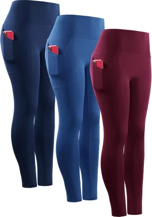 NELEUS Women's Yoga Pant Tummy Control High Waist Running Leggings with Pocket