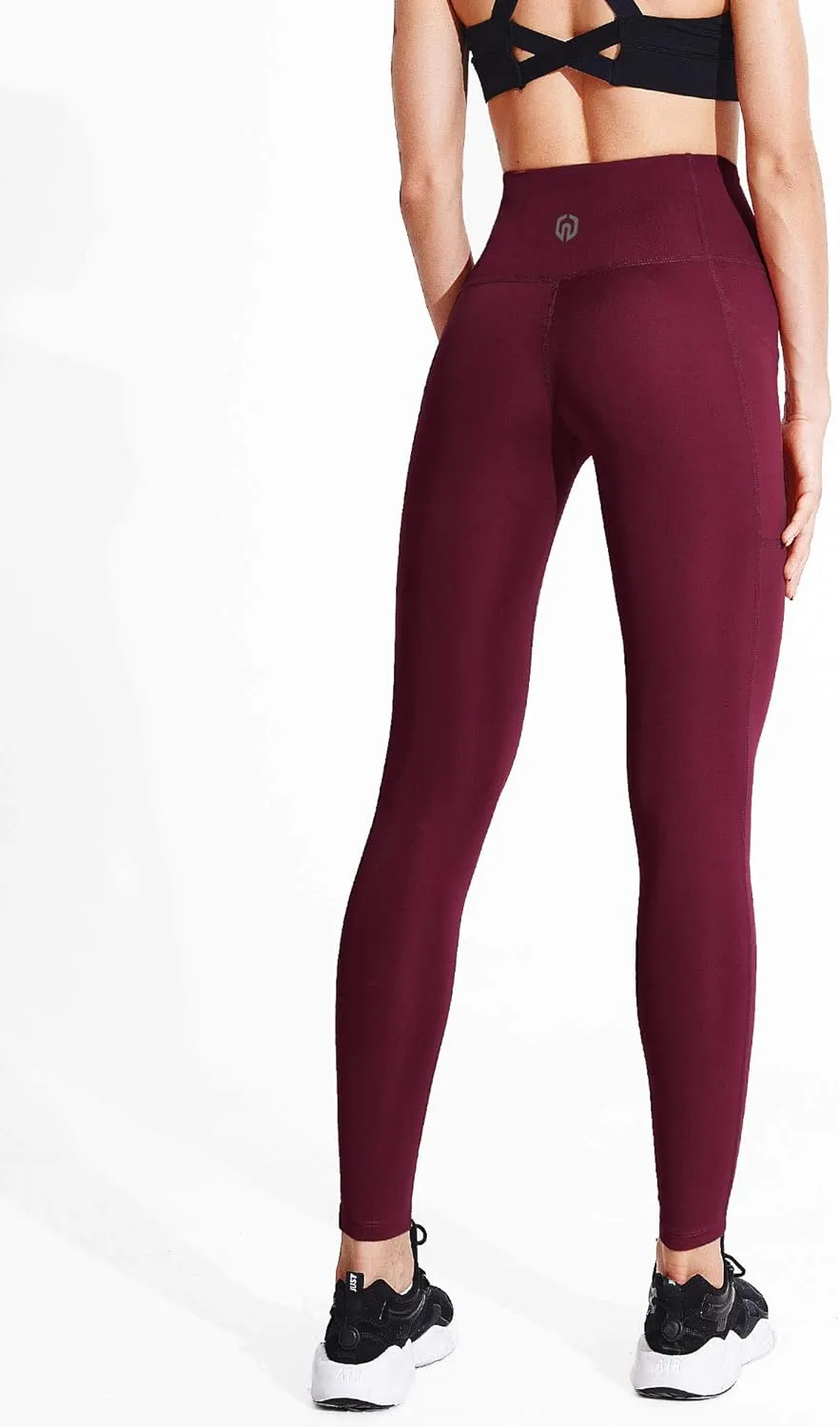 NELEUS Women's Yoga Pant Tummy Control High Waist Running Leggings with Pocket