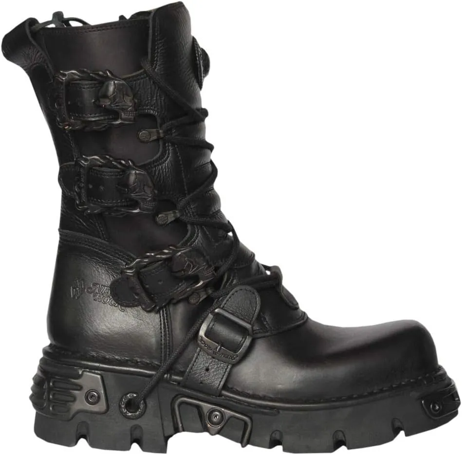 New Rock mens Combat Boots