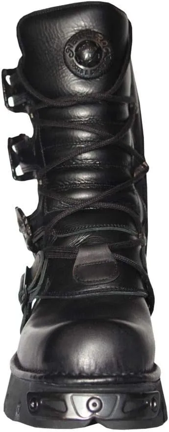 New Rock mens Combat Boots