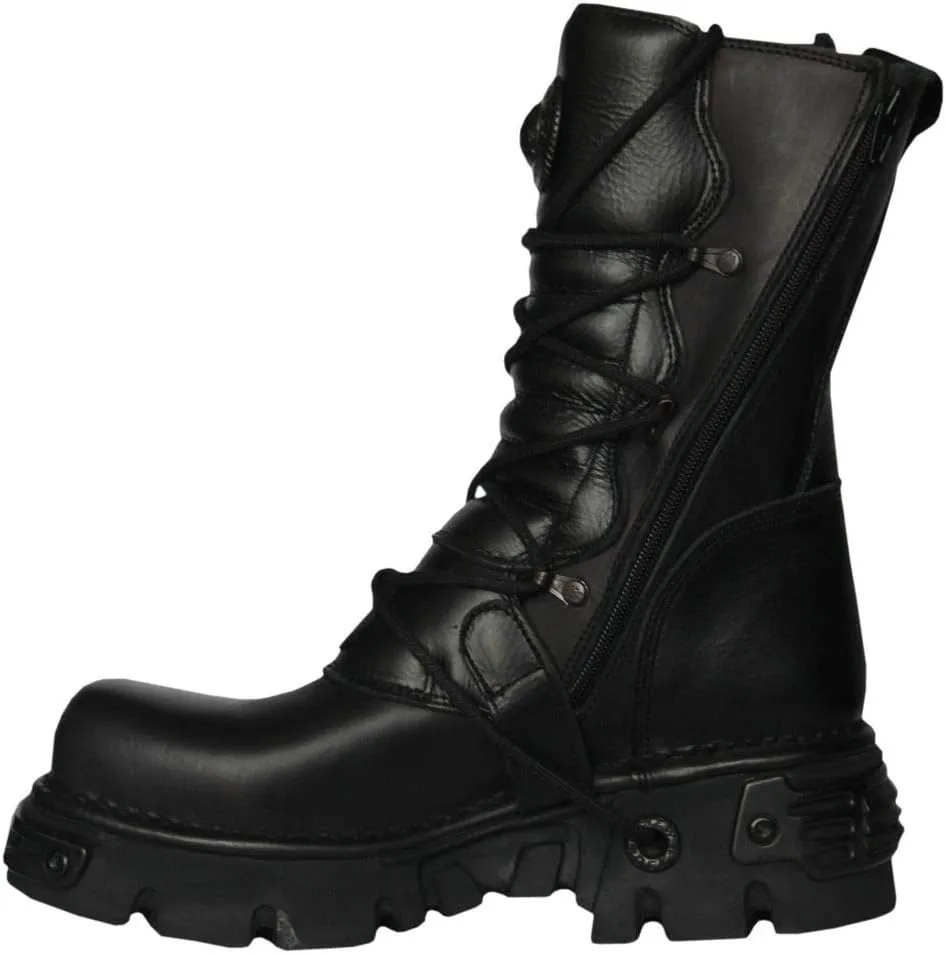 New Rock mens Combat Boots