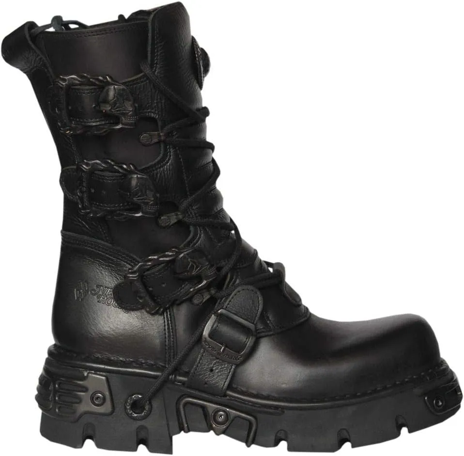 New Rock mens Combat Boots