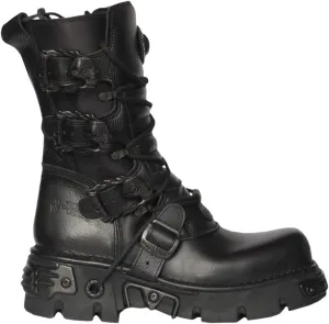 New Rock mens Combat Boots