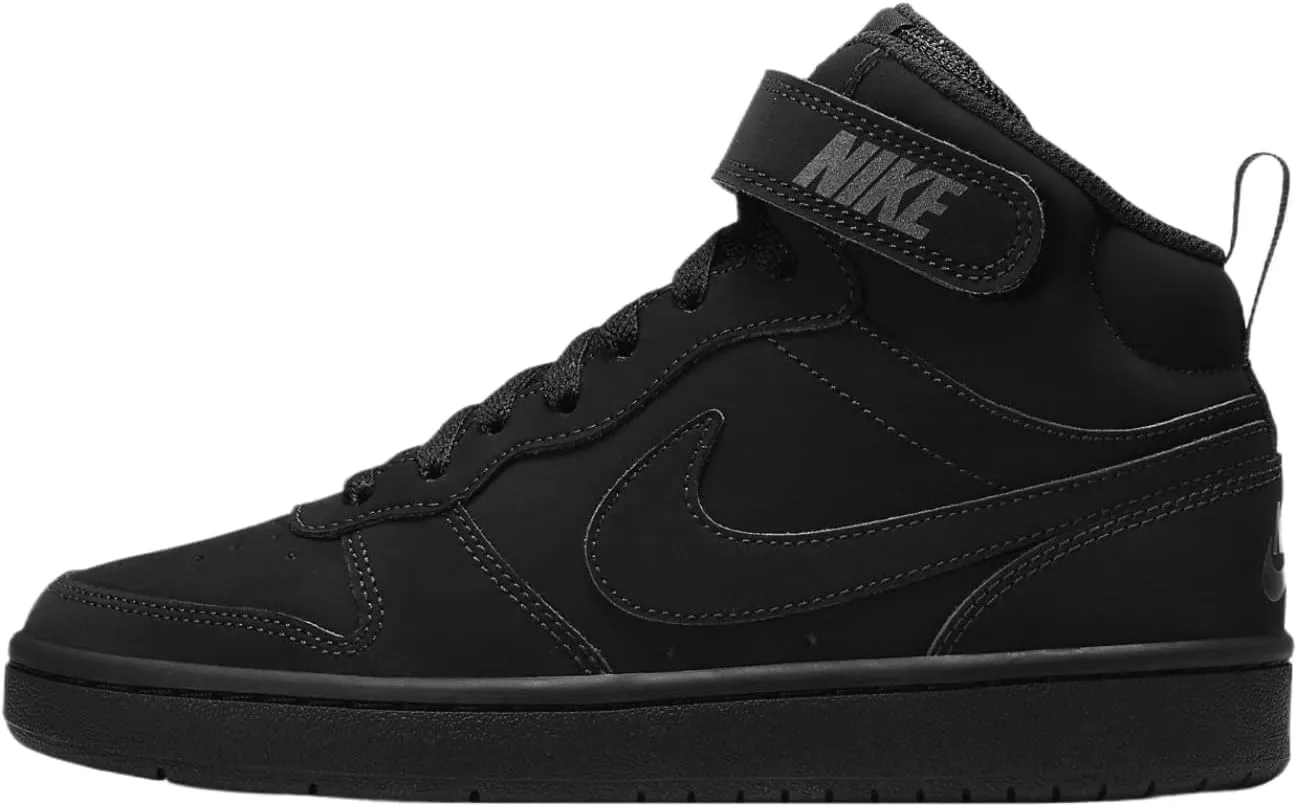 Nike Unisex-Child Court Borough Mid 2 Lifestyle Shoes Sneaker
