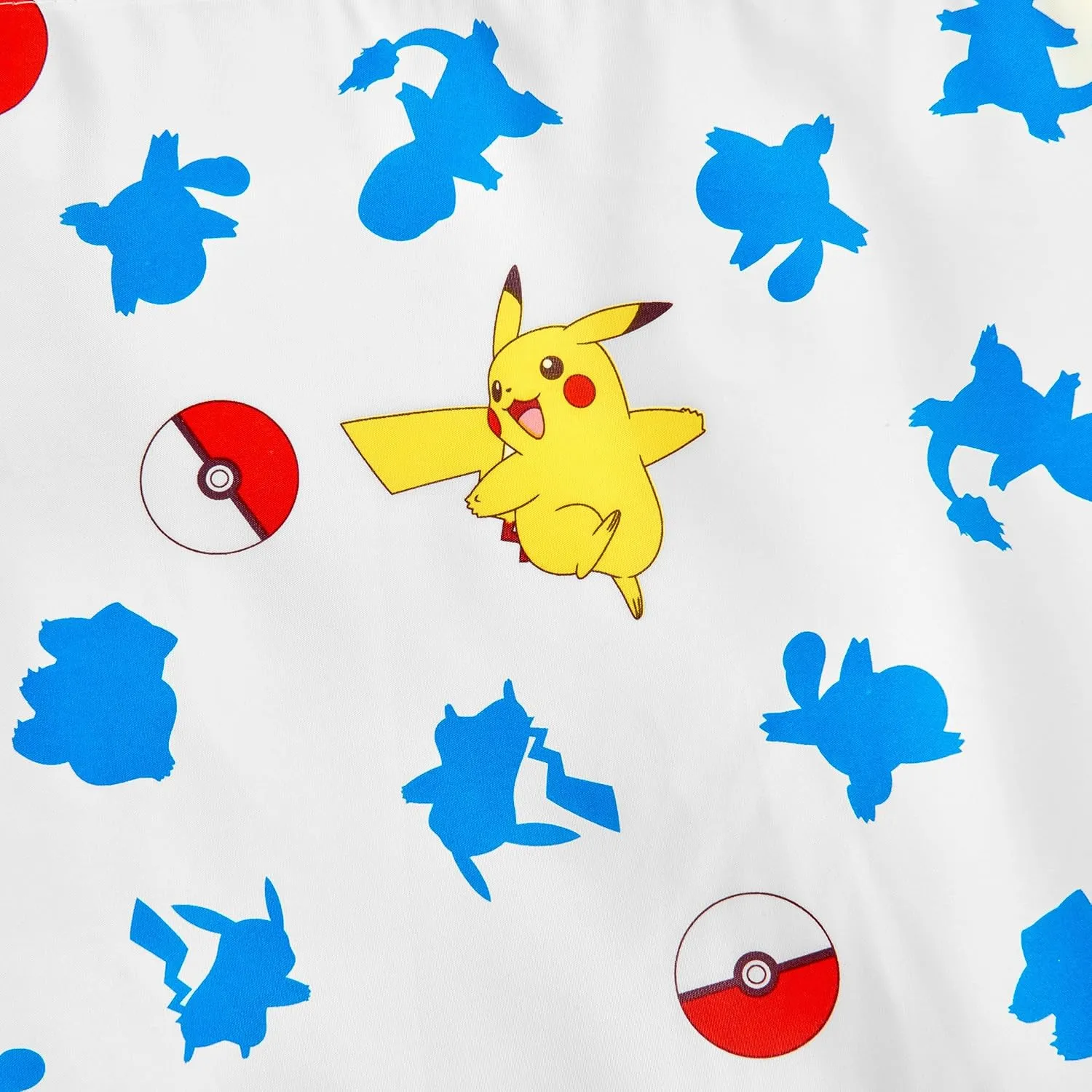 Northwest Twin Bed in a Bag Set – Pokémon First Starters Design – 5-Piece Bedding Set with Comforter, Fitted Sheet, Flat Sheet, Pillowcase, Sham