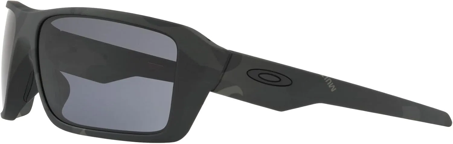 Oakley Men's Oo9380 Double Edge Rectangular Sunglasses