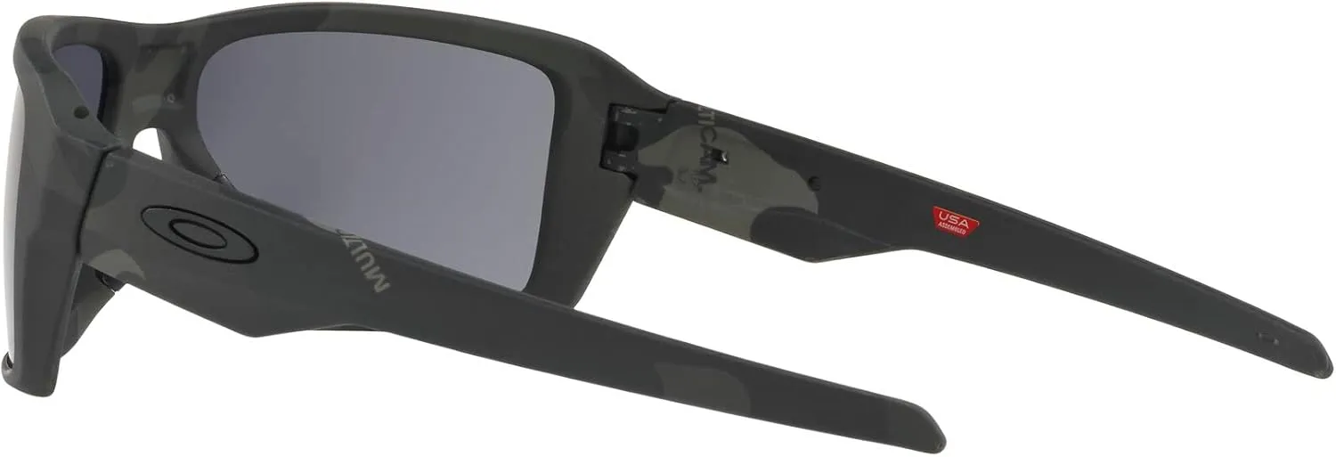 Oakley Men's Oo9380 Double Edge Rectangular Sunglasses